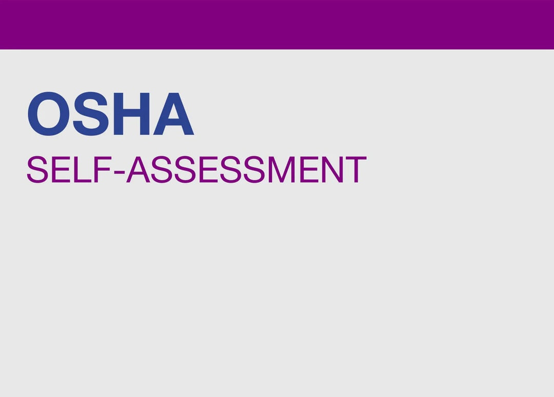 OSHA Self-Assessment