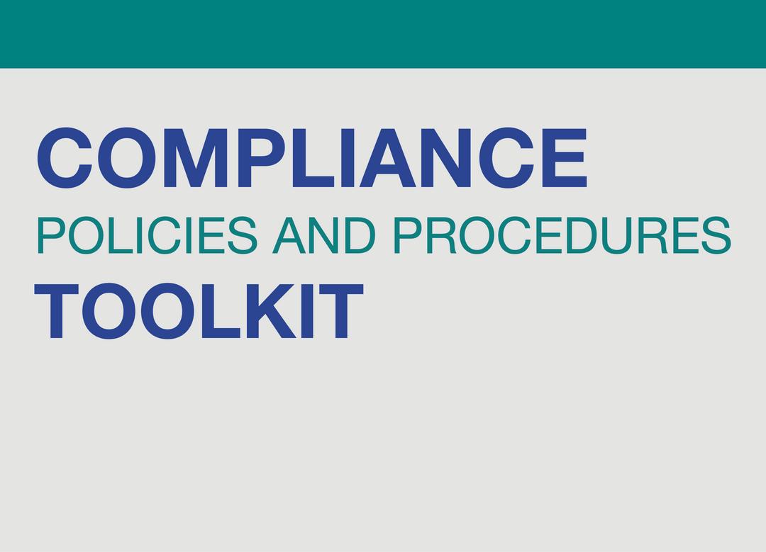 Compliance Policies and Procedures Toolkit